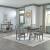 Newport Extendable Trestle Dining Set | Gray Wood 8-Seater