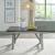 Newport Extendable Trestle Dining Set | Gray Wood 8-Seater