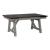 Newport Rectangular Wood Extendable Trestle Table