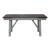 Newport Rectangular Wood Extendable Trestle Table