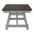 Newport Rectangular Wood Extendable Trestle Table