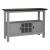 Newport Extendable Trestle Dining Set | Gray Wood 8-Seater