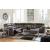 Kincord 4-Piece Polyester Power Reclining Sectional Sofa, Right Arm Facing