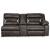 Kincord 4-Piece Polyester Power Reclining Sectional Sofa, Right Arm Facing