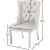 Suri Velvet Dining Chair with Chrome Stainless Steel Legs