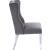 Suri Velvet Dining Chair with Chrome Stainless Steel Legs