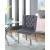 Suri Velvet Dining Chair with Chrome Stainless Steel Legs