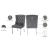 Suri Velvet Dining Chair with Chrome Stainless Steel Legs