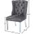 Suri Velvet Dining Chair with Chrome Stainless Steel Legs