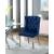 Suri Velvet Dining Chair with Chrome Stainless Steel Legs
