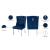 Suri Velvet Dining Chair with Chrome Stainless Steel Legs