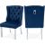 Suri Velvet Dining Chair with Chrome Stainless Steel Legs