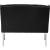 Suri Velvet Settee Bench with Chrome Stainless Steel Legs