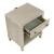Genoa Wood 1-Drawer Night Stand