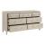 Genoa Chenille/Wood Storage Platform Bedroom Set