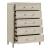 Genoa Wood 5-Drawer Chest