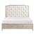 Genoa Chenille/Wood Storage Platform Bed