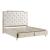 Genoa Chenille/Wood Eastern King Storage Platform Bed