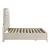 Genoa Chenille/Wood Eastern King Storage Platform Bed