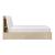 Matteo Polyester/Wood Storage Platform Bedroom Set