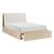 Matteo Polyester/Wood Storage California King Platform Bed