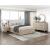 Matteo Polyester/Wood Storage Platform Bedroom Set