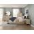 Matteo Polyester/Wood Storage Eastern King Platform Bed