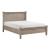 Marceline Wood California King Canopy Platform Bed