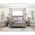 Marceline Wood Queen Canopy Platform Bed