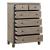 Marceline Wood Canopy Platform Bedroom Set