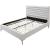 Hunter Linen Fabric King Size Bed