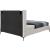 Nadia Velvet Queen Size Bed
