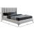 Nadia Velvet Queen Size Bed
