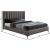 Nadia Velvet King Size Bed