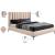 Nadia Velvet King Size Bed