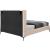 Nadia Velvet Queen Size Bed