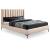 Nadia Velvet Queen Size Bed