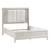 Florence Polyester/Wood California King Panel Bed with LED Lighting