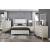 Florence Polyester/Wood Eastern King Panel Bed with LED Lighting