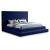 Revel Velvet King Size Bed