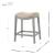 Grover KD Fabric Counter Stool