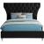 Kira Velvet King Size Bed