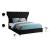 Kira Velvet King Size Bed