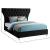 Kira Velvet Queen Size Bed