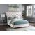 Kira Velvet King Size Bed
