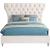 Kira Velvet King Size Bed