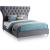 Kira Velvet Queen Size Bed