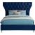 Kira Velvet Queen Size Bed