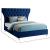 Kira Velvet Queen Size Bed