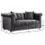 Kayla Velvet Loveseat
